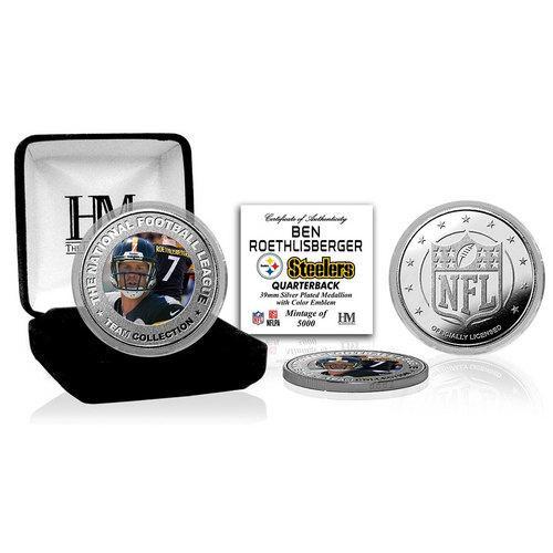 Ben Roethlisberger Silver Color Coin