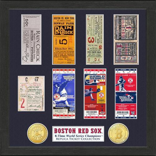 Boston Red Sox World Series Ticket Collection