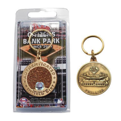 Citizens Bank Park Bronze Infield Dirt Keychain