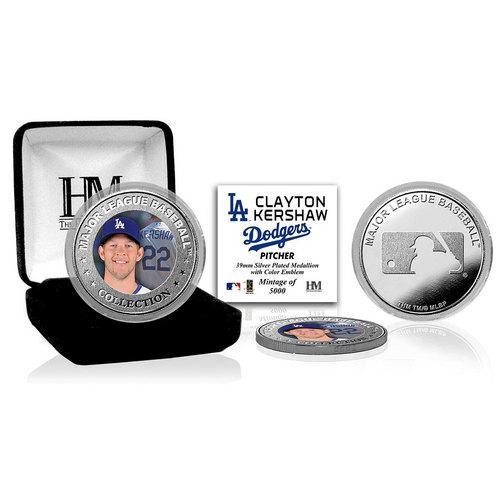 Clayton Kershaw Silver Color Coin