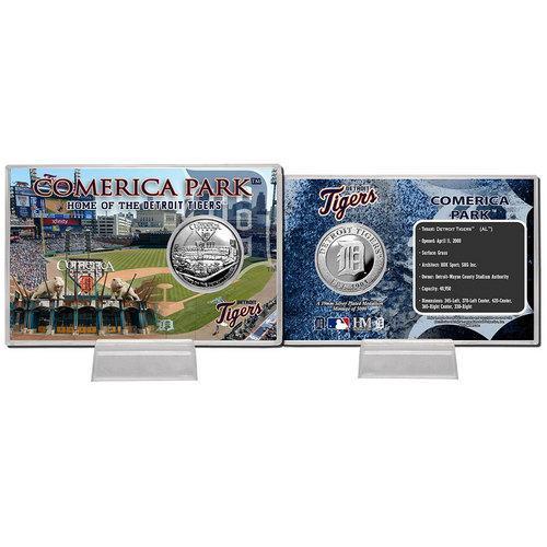 Comerica Park Silver Coin Card