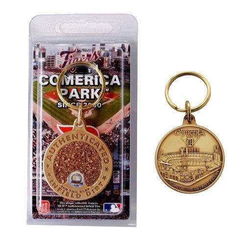 Comerica Park Bronze Infield Dirt Keychain