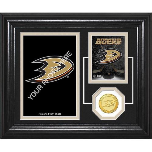 Anaheim Ducks Fan Memories" Bronze Coin Desktop Photo Mint"