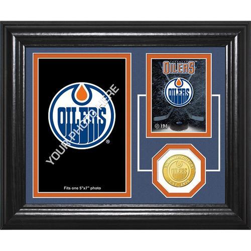 Edmonton Oilers Fan Memories" Bronze Coin Desktop Photo Mint"