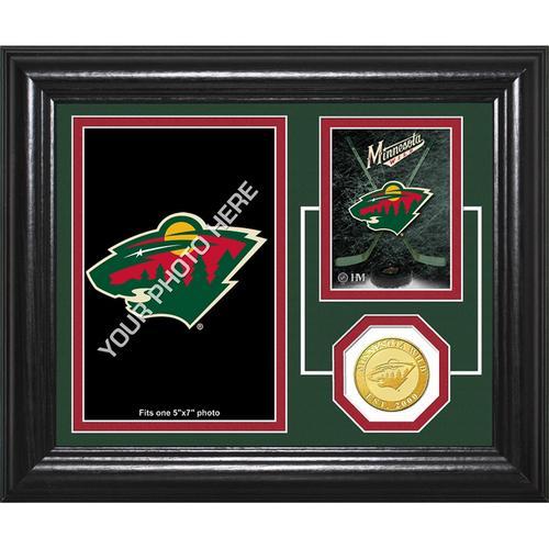 Minnesota Wild Fan Memories" Bronze Coin Desktop Photo Mint"