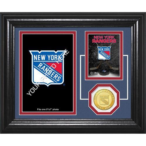 New York Rangers Fan Memories" Bronze Coin Desktop Photo Mint"