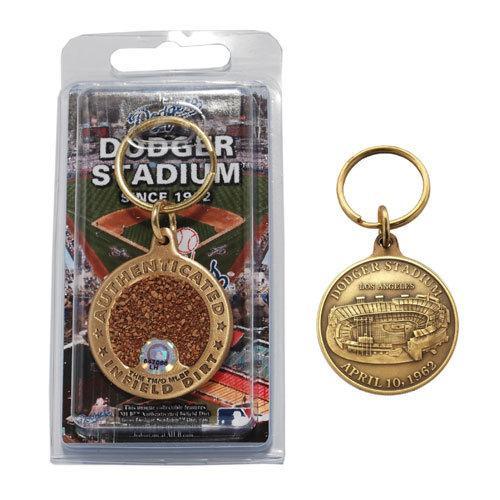 Dodger Stadium Bronze Infield Dirt Keychain