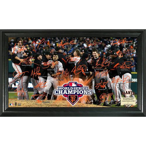 2012 World Series Champions Celebration Signature Field