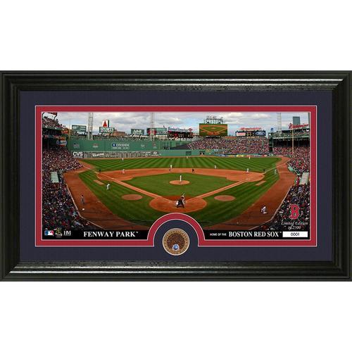 Boston Red Sox Infield Dirt Coin Panoramic Photo Mint