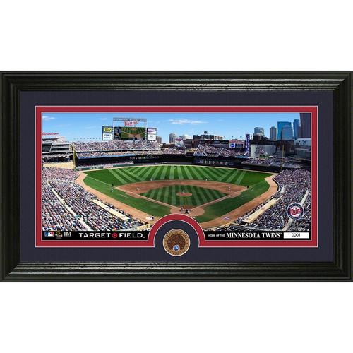 Minnesota Twins Infield Dirt Coin Panoramic Photo Mint