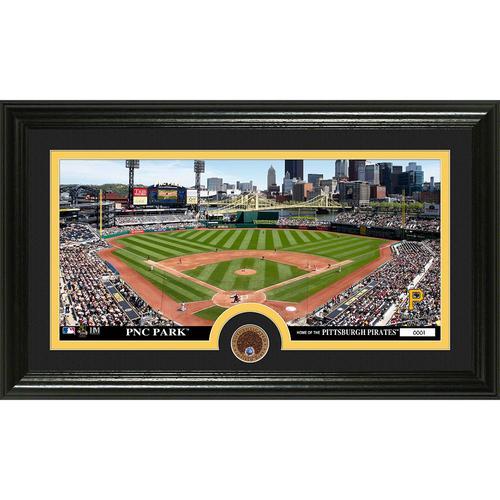 Pittsburgh Pirates Infield Dirt Coin Panoramic Photo Mint