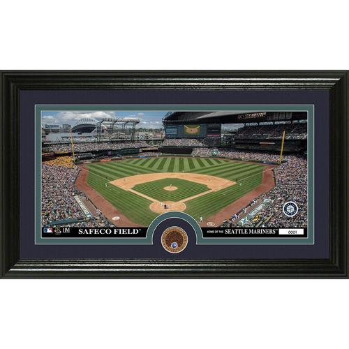 Seattle Mariners Infield Dirt Coin Panoramic Photo Mint