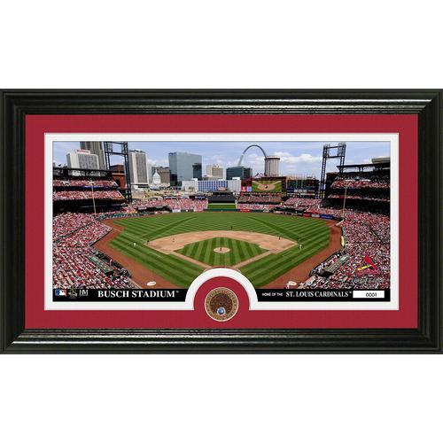 St. Louis Cardinals Infield Dirt Coin Panoramic Photo Mint