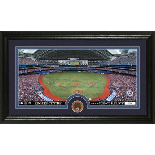 Toronto Blue Jays Infield Dirt Coin Panoramic Photo Mint