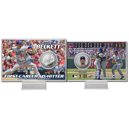 Josh Beckett inNo Hitterin Silver Coin Card