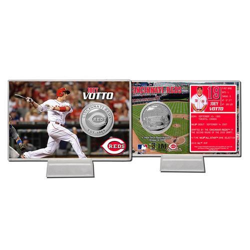 Joey Votto Silver Coin Card