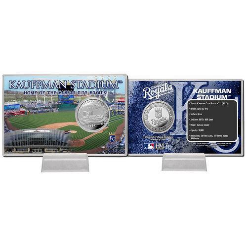 Kauffman Stadium Silver Coin Card