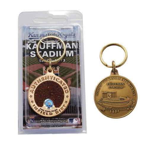 Kauffman Stadium Bronze Infield Dirt Keychain