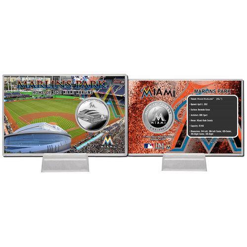 Marlins Park Silver Coin Card