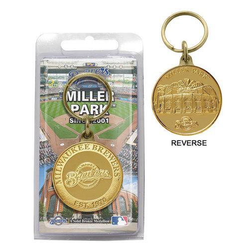 Milwaukee Brewers Bronze Key Chain