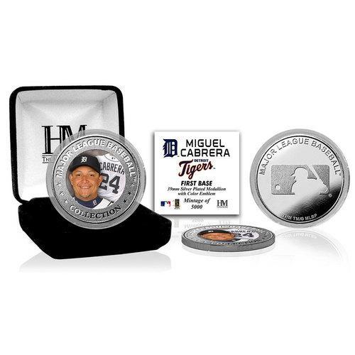 Miguel Cabrera Silver Color Coin