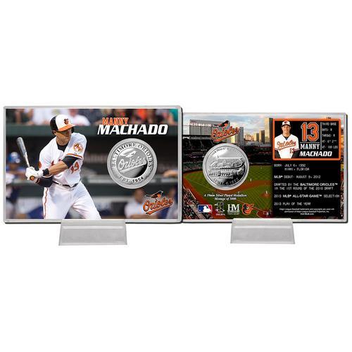 Manny Machado Silver Coin Card