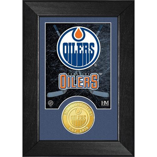 Edmonton Oilers Bronze Coin Mini Mint