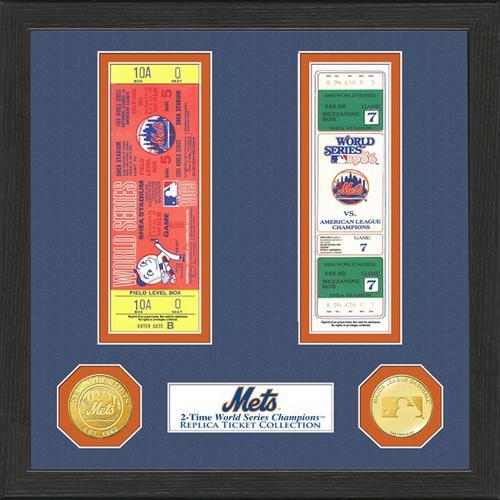 New York Mets World Series Ticket Collection