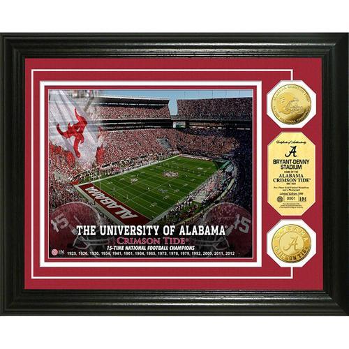 University of Alabama Stadium Gold Coin Photo Mint