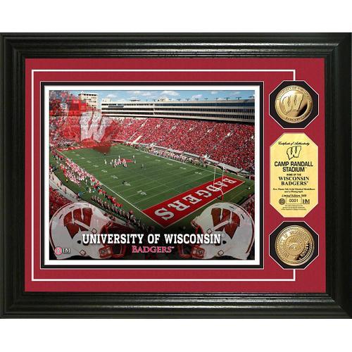 University of Wisconsin Stadium Gold Coin Photo Mint