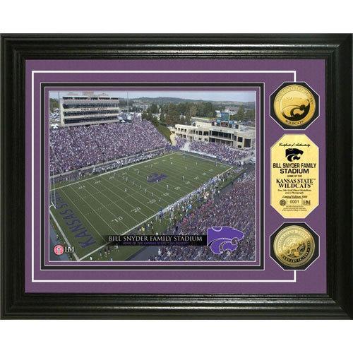 Bill Snyder Family Stadium 24KT Gold Coin Photomint