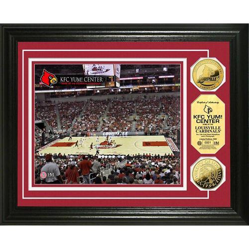 University of Louisville KFC YUM! Center 24KT Gold Coin Photomint