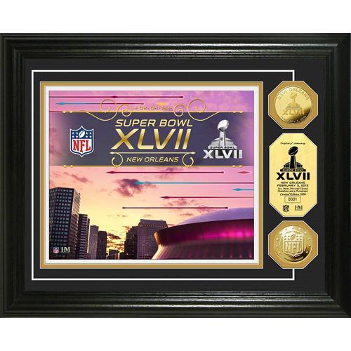 Super Bowl XLVII Commemorative Silver Coin Photo Mint