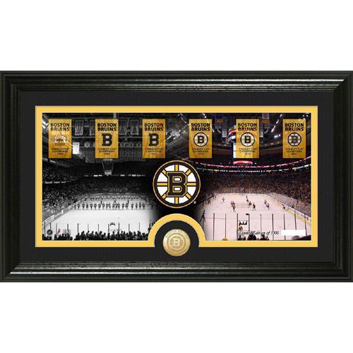 Boston Bruins ?Tradition? Minted Coin Pano Photo Mint
