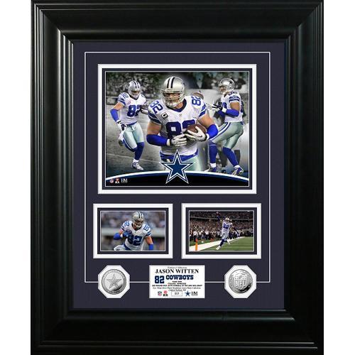 Jason Witten inMarqueein Silver Coin Photo Mint