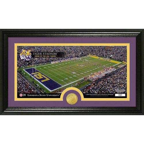 Louisiana State University inStadiumin Bronze Coin Panoramic Photo Mint