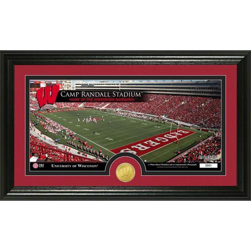 University Of Wisconsin inStadiumin Bronze Coin Panoramic Photo Mint