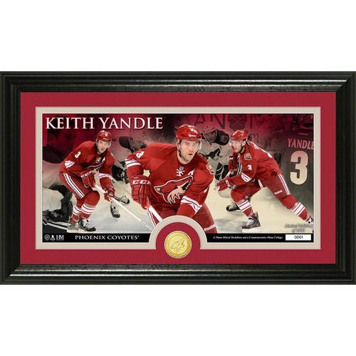 Keith Yandle Bronze Coin Panoramic Photo Mint