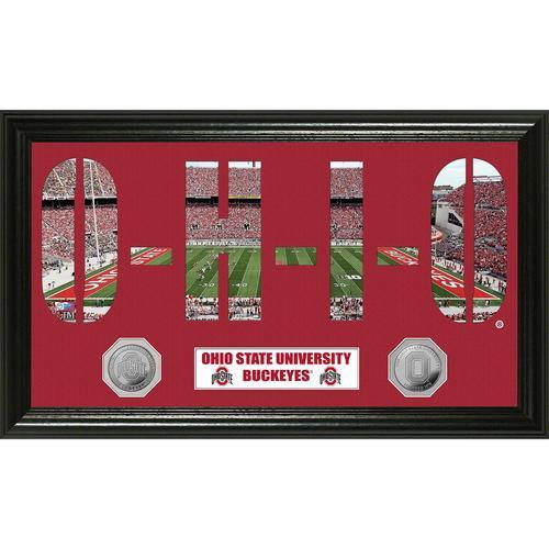 Ohio State University inWord Artin Panoramic Minted Coin Photo Mint