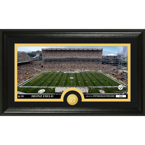 Pittsburgh Steelers inStadiumin Bronze Coin Panoramic Photo Mint