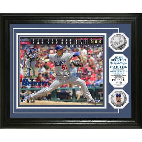 Josh Beckett inNo Hitterin Silver Coin Photo Mint