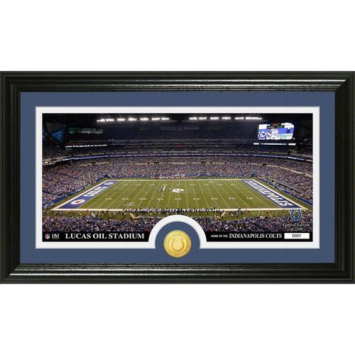 Indianapolis Colts inStadiumin Bronze Coin Panoramic Photo Mint