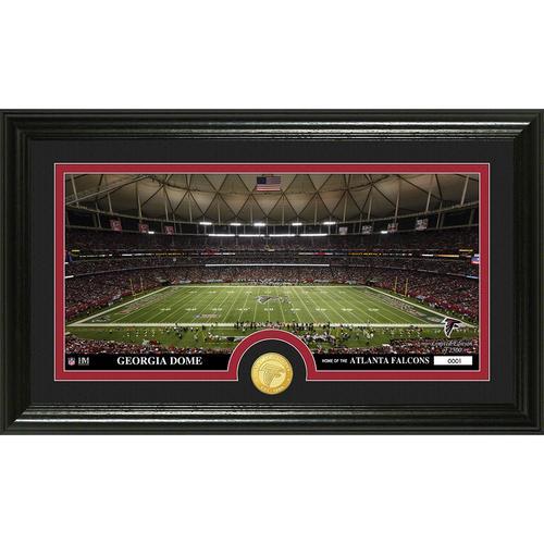 Atlanta Falcons inStadiumin Bronze Coin Panoramic Photo Mint