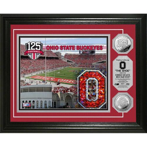 The Ohio State University 125th Anniversary Commemorative Silver Coin Photo Mint