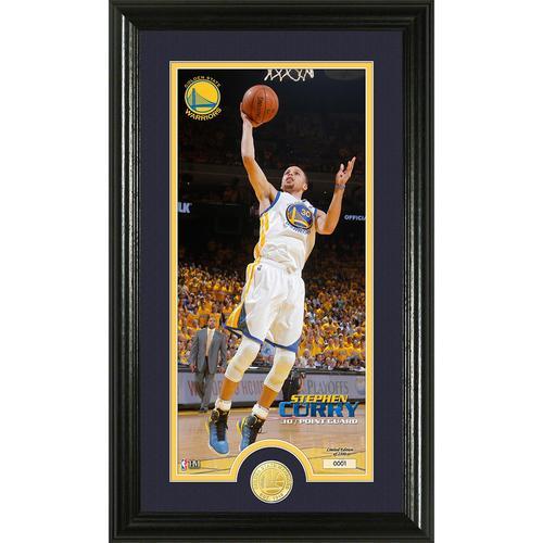 Stephan Curry Bronze Coin Panoramic Photo Mint