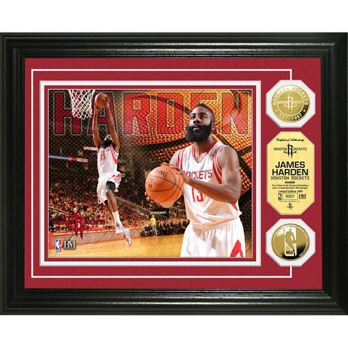 James Harden Gold Coin Photo Mint