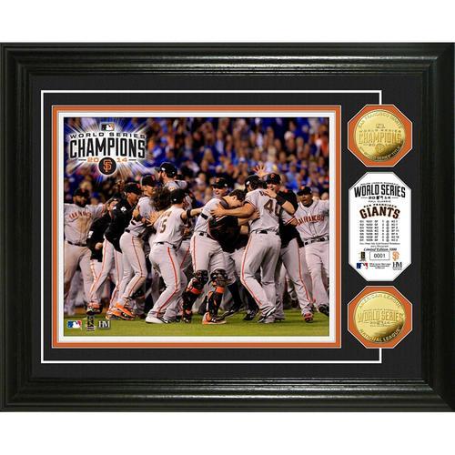 San Francisco Giants 2014 World Series Champions inCelebrationin Gold Coin Photo Mint