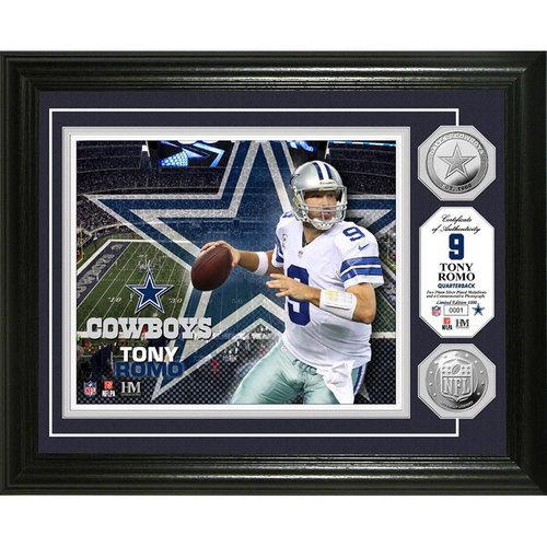 Tony Romo Silver Coin Photo Mint