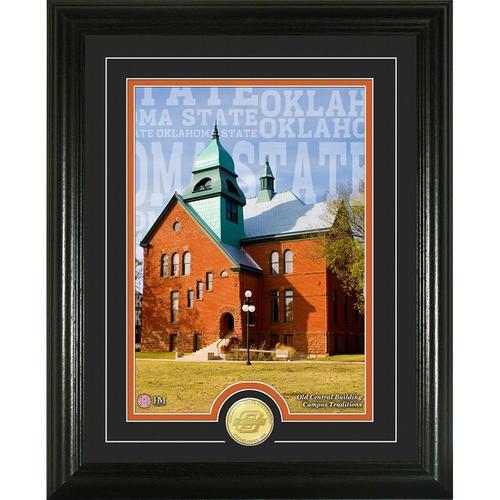 Oklahoma State University Campus Traditions" Bronze Coin Photo Mint"