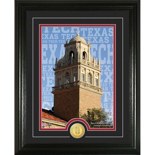 Texas Tech University Campus Traditions" Bronze Coin Photo Mint"